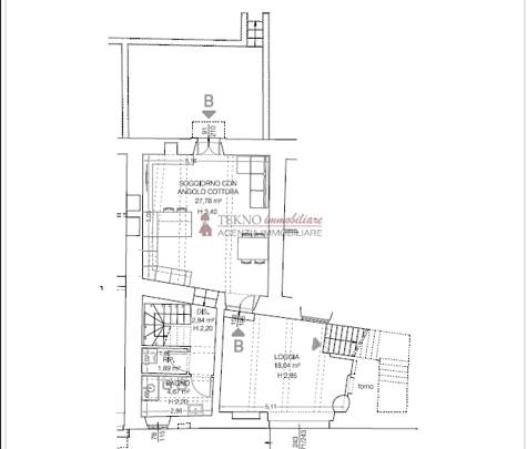 CASCIA PORZIONE DI COLONICA RISTRUTTURATA